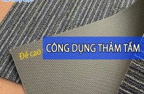 CÔNG DỤNG THẢM TẤM