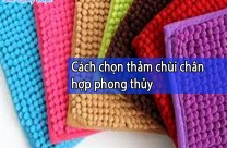 Cách chọn thảm chùi chân hợp phong thủy, mang đến vận may cho gia chủ