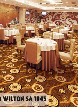 Thảm Trải Sàn Hoa Văn Kem Wilton Sa 1045