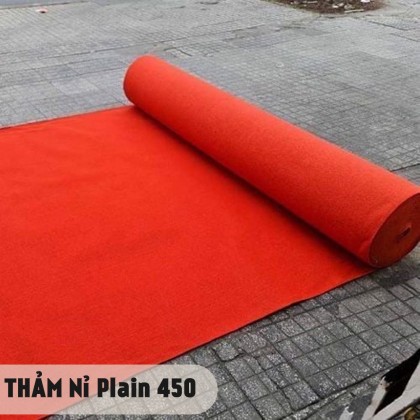 Thảm Nỉ Loại dày Plain 450