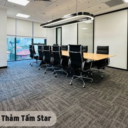 Thảm Trải Sàn Loang Màu STAR