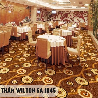 Thảm Trải Sàn Hoa Văn Kem Wilton Sa 1045